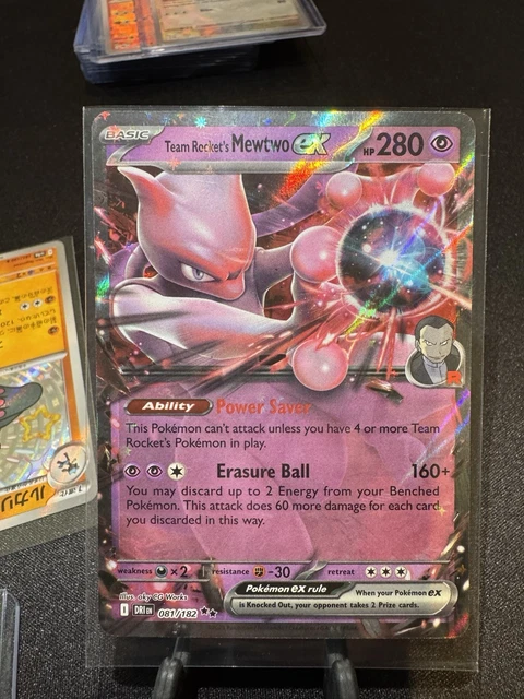Mewtwo Destend Rivals TEAM ROCKET'S MEWTWO ex 081/182 Sv10: Destined Rivals Holo EUR 5,25 ...