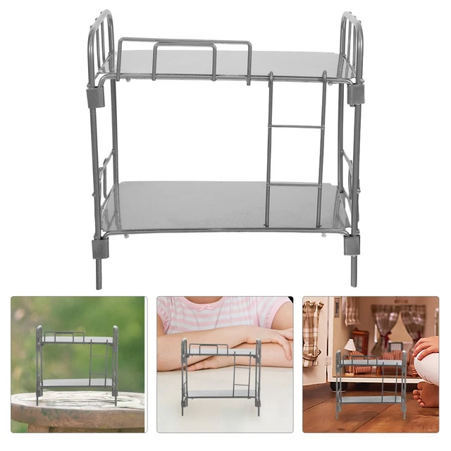 Mini Baby Doll Bed Tent - Adorable Doll Crib For Pretend Play, Nursery & Living Room