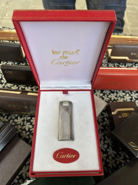 Accendino Cartier Argento Vintage