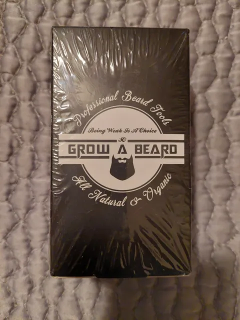 Beard Brush & Comb Set for Men Care Bamboo Grooming Kit Adds Shine & Softness
