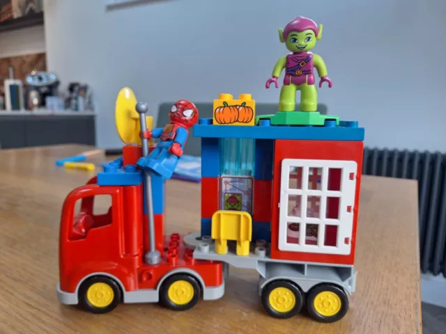 LEGO DUPLO SPIDER MAN Spider Truck Adventure 10608 100 Complete 14.50 PicClick UK
