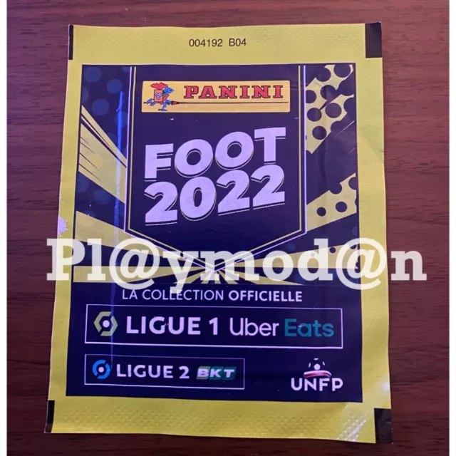 1x POCHETTE PANINI FOOT 2022 Ligue 1 Bustina Tüte Packet