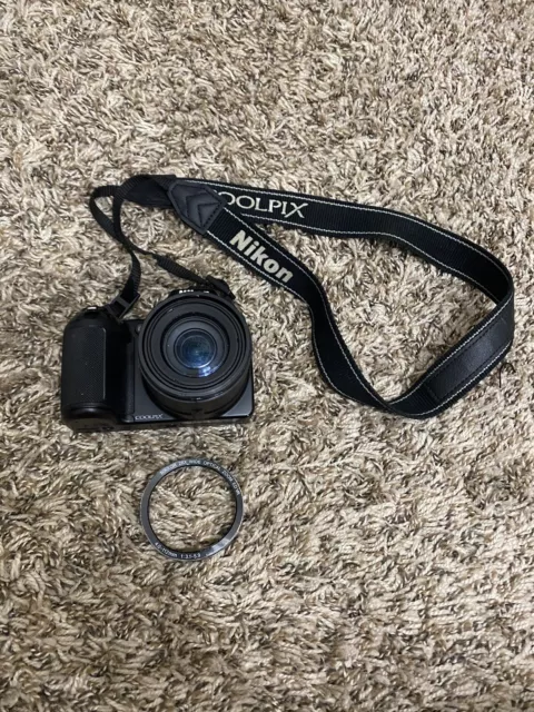 Nikon Coolpix L340 Camera - Black (20 MP, 28x Optical Zoom) Please Read