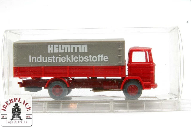 Camion Wiking 1:87 - Mercedes MB Trac Avec Remorques à Betteraves - Édition 1989 - Neuf En Boîte