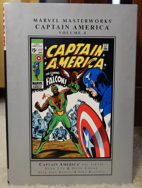 Marvel Masterworks CAPTAIN AMERICA vol. 4 near mint-pristine inside-never read
