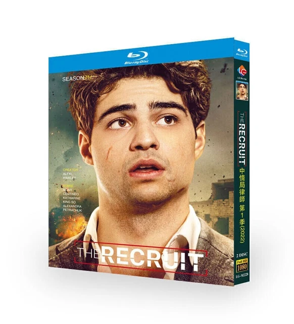 The Recruit Season 1 Blu-ray BD 2 Discs TV Series English All Region English Box