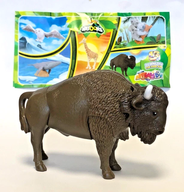 KINDER SURPRISE NATOONS Maxi Egg Toy - BISON VTB11 - Natoons Applaydu ...