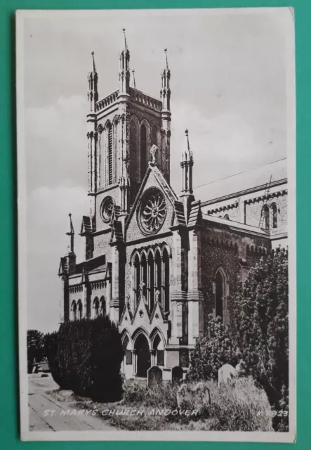 Andover, St Mary's Church - Hampshire postcard (Valentines)