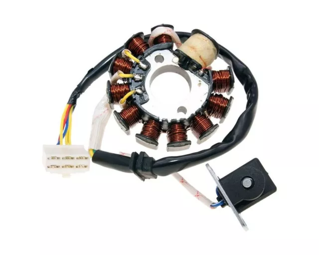 Lichtmaschine Stator 11 Spulen 6-polig für GY6 125 150ccm Roller Scooter Ersatz