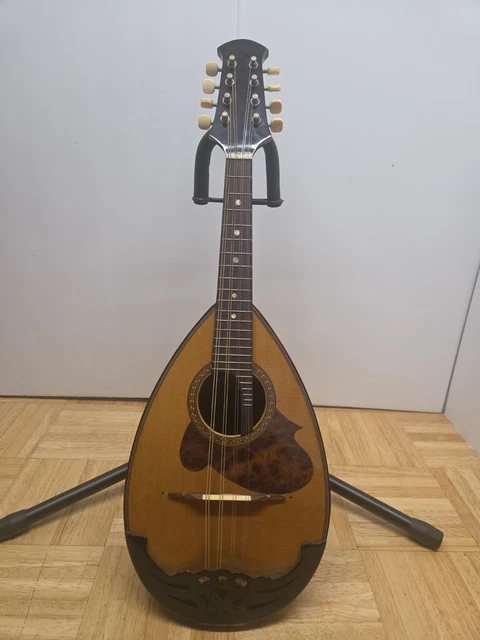 VINTAGE 1971 SUZUKI No 226 Bowl Back Mandolin Nagoya Japan 8