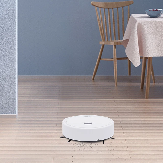 WHITE 220V ROBOTIC Vacuum Cleaner Robotic Vacuum Cleaner Electric