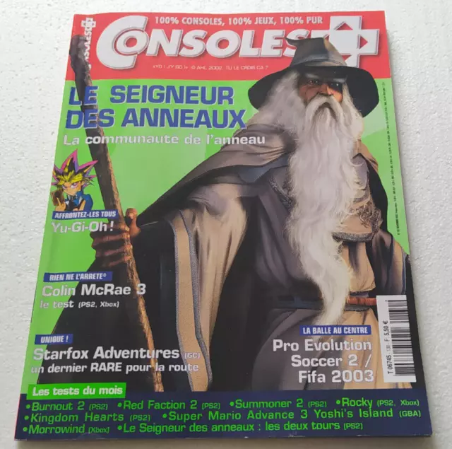 Magazine Consoles PLUS + N°130 PS2/Xbox/GC Le Seigneur des Anneaux Novembre 2002