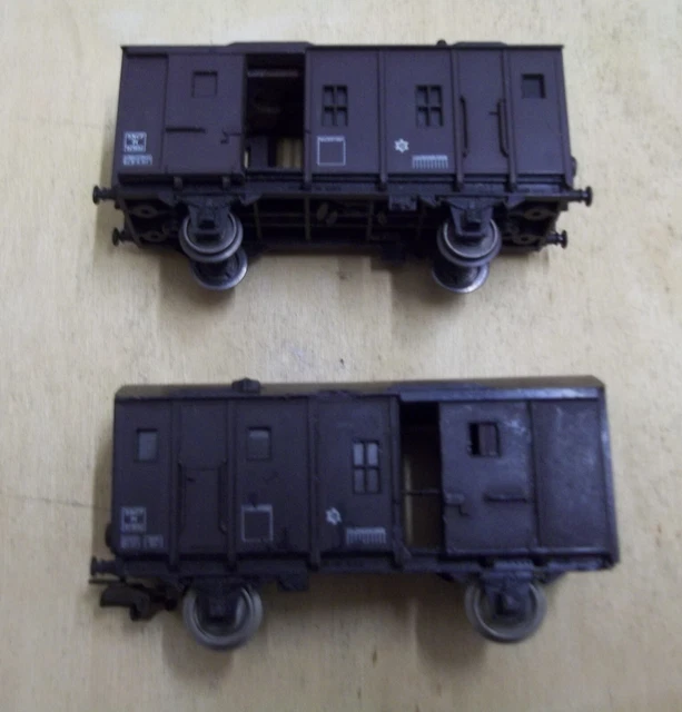 KATO N Gauge Wa 12000 – Lot De 2 Wagons De Marchandises – Échelle N 1:160 – Modèle Ferroviaire Showa – Coupleur Arnold