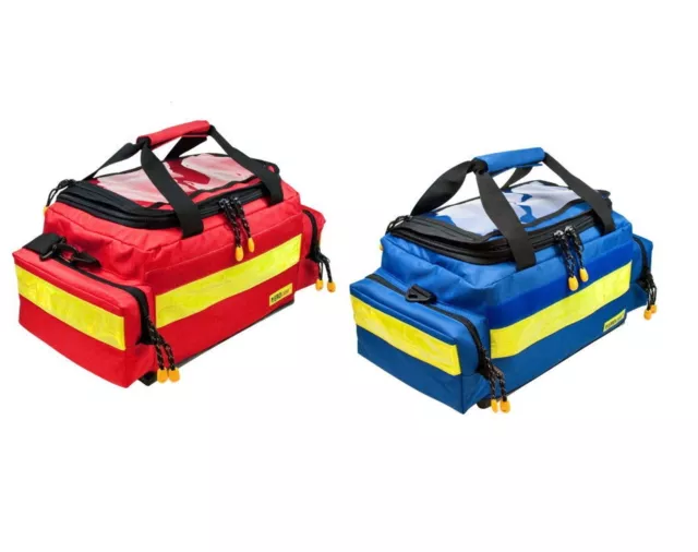 Notfalltasche AEROcase® RBM  ROT o. BLAU Rettungsdienst Feuerwehr Notarzt THW FW