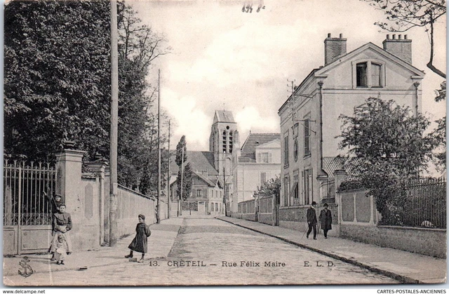 94 CRETEIL - la rue felix maire