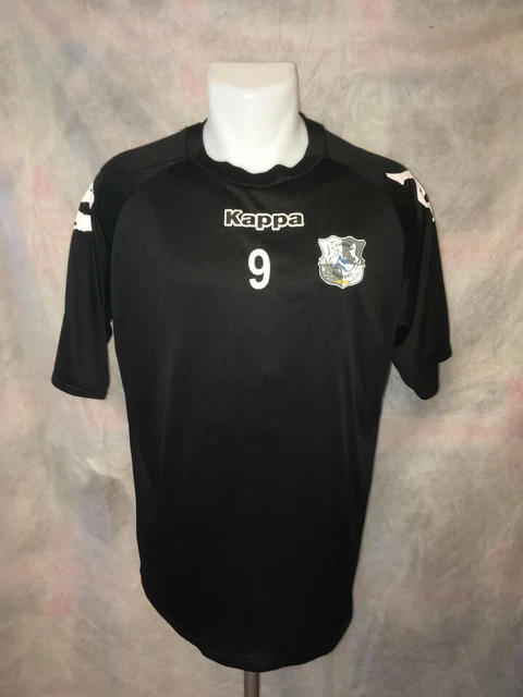 VINTAGE Maillot porté n°9 PUMA match worn shirt TOULOUSE ? TéFéCé ancien XL