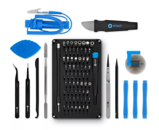 NEW iFixit Pro Tech Toolkit 64 bits 4mm Universal Opening Pick EU145307-4 -***A3