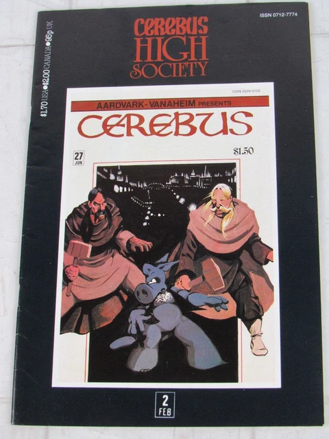 Cerebus: High Society #2 Feb. 1990 Aardvark-Vanaheim