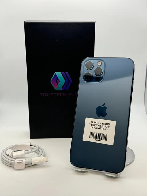 APPLE IPHONE 12 Pro 256GB - 84% Battery BLUE $450.00 APPLE IPHONE 12 Pro 256GB - 84% Battery BLUE $450.00