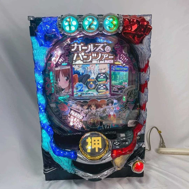 Girls Und Panzer 319ver Pachinko Machine 100V from Japan