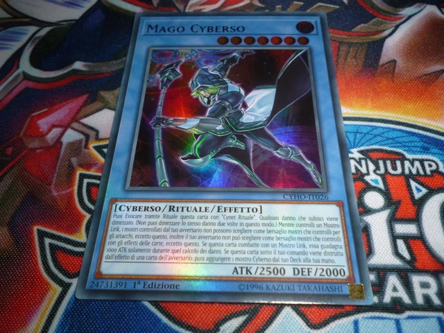 Yu-Gi-Oh! Cyberse Witch Card - CYHO-EN035 Rare 1st Edition From Cybernetic Horizon