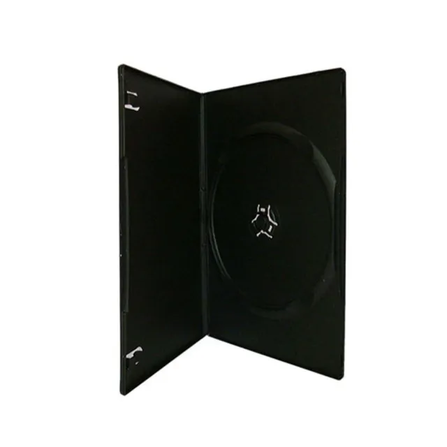 Boîte de rangement 50 étui de film CD DVD CD DVD noir mince 7 mm