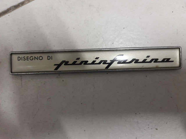 Fregio Stemma Logo LANCIA Y YPSILON 2003 2006 POSTERIORE Originale Rear Emblem