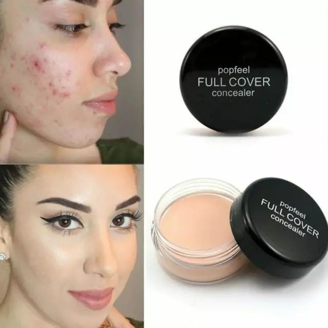 Popfeel Full Cover Concealer Hide Blemish Creamy Make-Up make Eye new Face I8L3