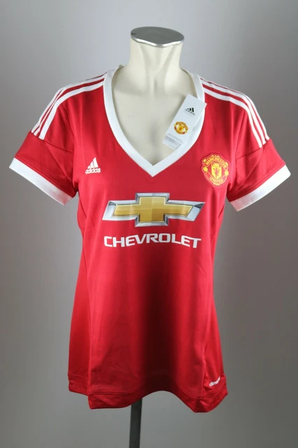 Manchester United Damen Trikot Gr. L 42-44 Chevrolet Adidas Neu Frauen ManU