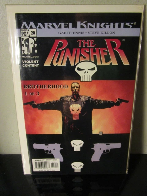 The Punisher #20 (February 2003 Marvel Knights) Ennis, Dillion Brotherhood 1/3~