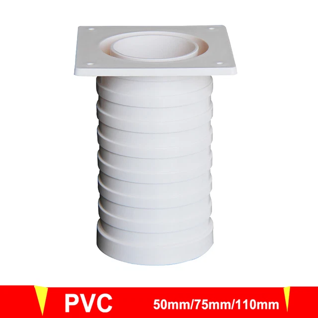 PVC WATER STOP Joint Embedded Drain Waste Vent Pipe Fittings 50mm/70mm