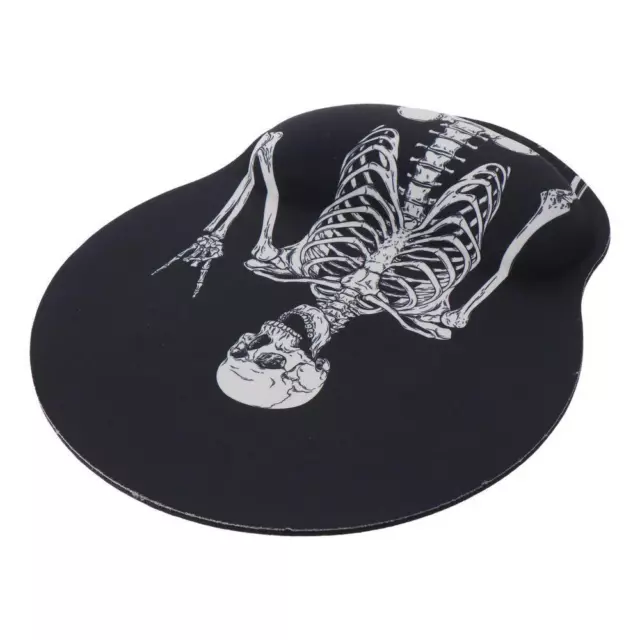 Ergonomic Mouse Pad Skull Mice Pad Comfortable Mouse Mat  Typing & Pain Relief