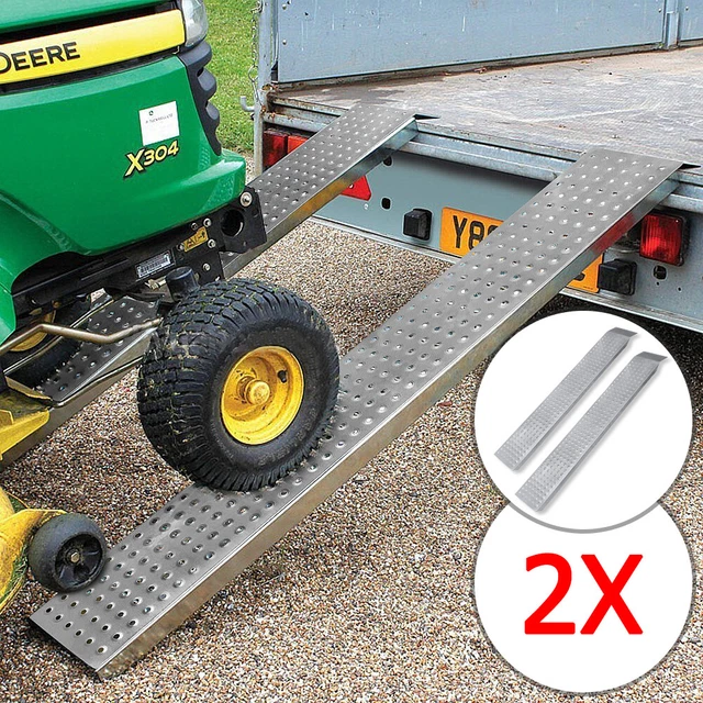2 pz rampa di accesso rampa di carico rampa di carico binario di carico 400 kg rampa antiscivolo