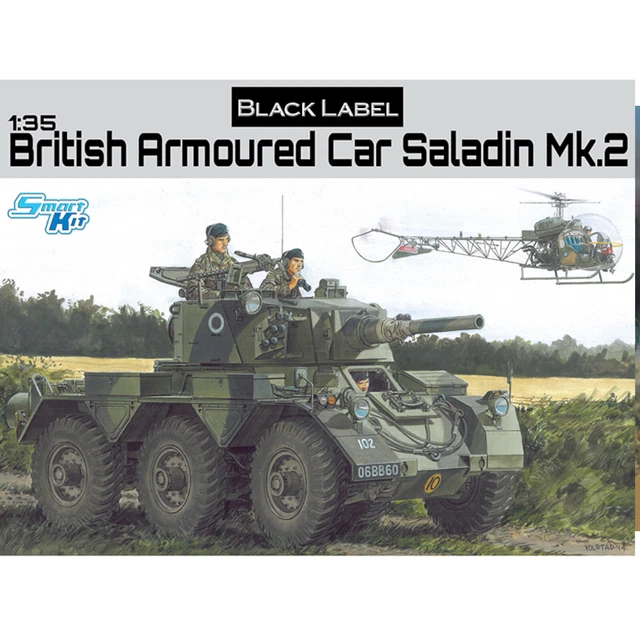 Maquette Tamiya 1/35 - British Army Aladin Mk 2 Armoured Car - Occasion Jamais Montée