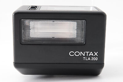 Flash de montaje de zapato Contax TLA200 NEGRO para Contax G1 G2 [Casi como nuevo] #1102747