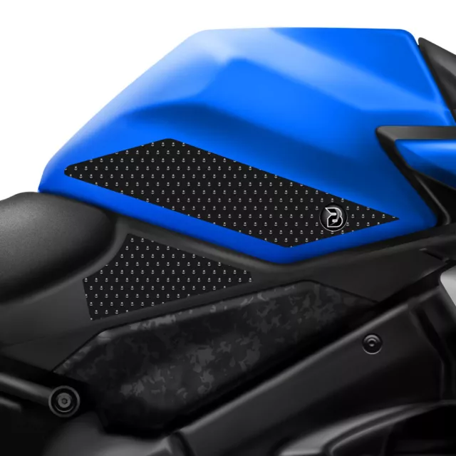 BLOQ SUZUKI GSX-S950 (2021-) puños de depósito de moto - NEGRA