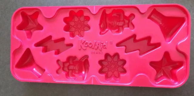 Bandeja de hielo de plástico Kool-Aid marca gelatina jiggler comida caramelo jabón chocolate molde 2