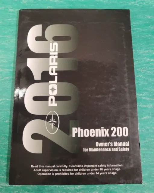 Polaris Oem 2016 Phoenix 200 Owners Manual #9926445