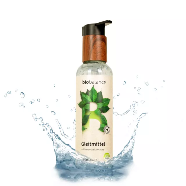 BIO BALANCE Gleitmittel Wasserbasis Gleitgel Sex Lube Intim Massage-gel 150ml