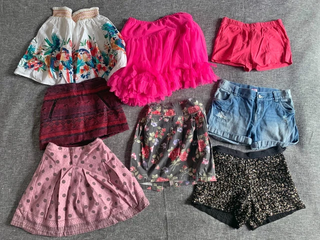 Bundle of Girls Clothes 7-8 years Zara, M&S, River Island 3
