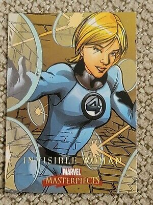 INVISIBLE WOMAN 2008 Marvel Masterpieces card #37 Fantastic Four Sue Richards