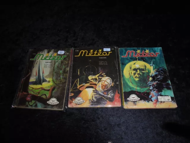 Lot Météor 3 tomes Editions Arédit