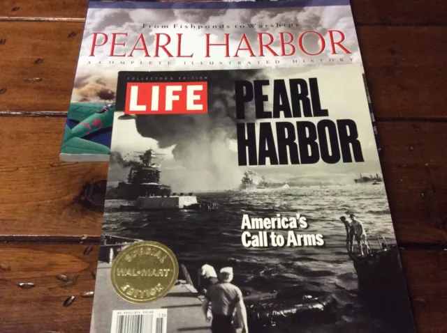 **SIGNED** PEARL HARBOR (2004 PB)  LIFE PEARL HARBOR  (2) Survivor Autographs