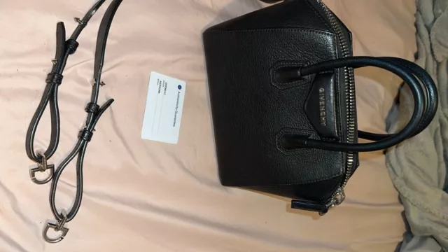 Givenchy Antigona Bag Leather Mini Black