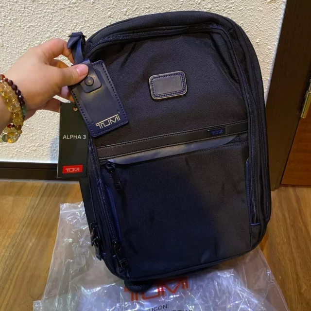 Tumi Alpha 3 Backpack Shoulder Bag Business Sports Nylon 2603581D3NVY3E NEW
