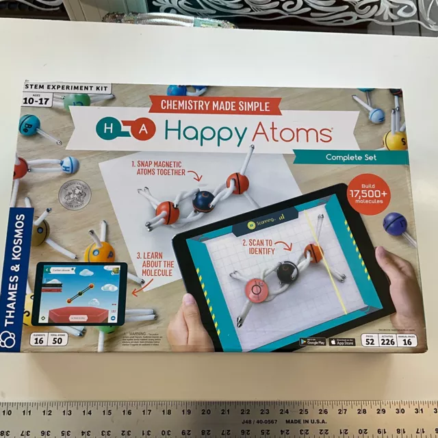 Happy Atoms Complete Set Thames & Kosmos Stem Experiment Kit