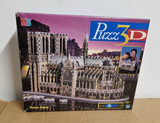 Notre Dame Puzz 3D Puzzle MB Spiele 366 Teile