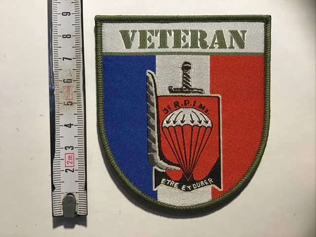 Insigne Tissu Languedoc 3/7 Jaguar - Écusson Militaire Français - Occasion