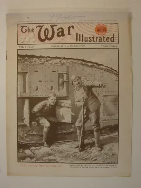 The War Illustrated, Great War #193: Amiens, Flanders, 1918 German Offensive WW1