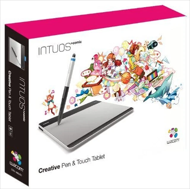 Touch Intuos Manga WACOM INTUOS COMIC Art Pen Touch Tablet CTH-480